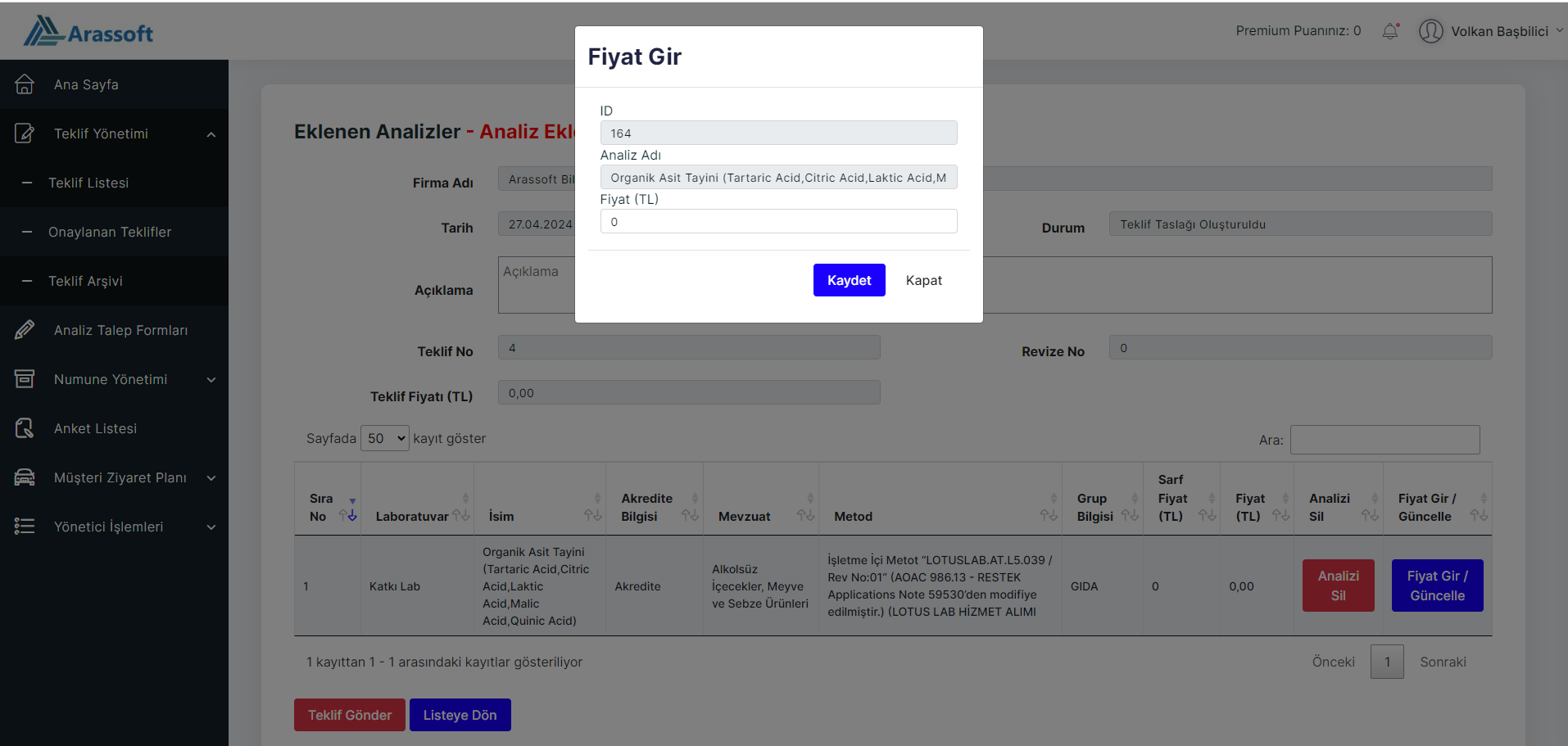 NTLAB B2B Modülü